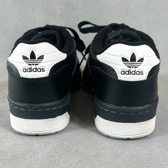 Adidas Rivalry Low Mens Black White Athletic Sneakers Size 10.5 - Picture 5 of 11